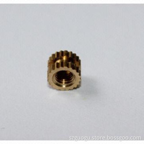 Straight Line Nuts, Made of Eco-friendly Lead-free Copper